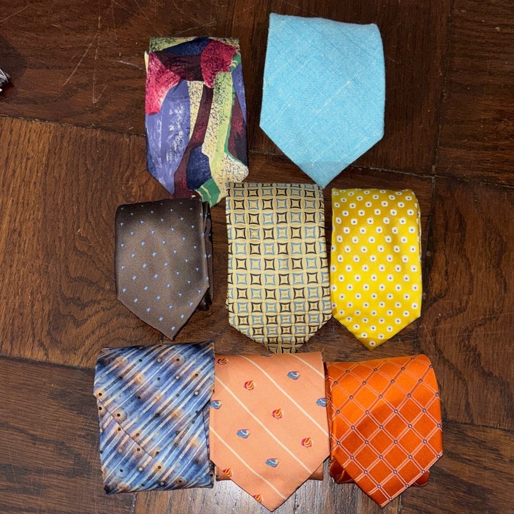 Elegant Men's Tie Set - Multicolor Collection